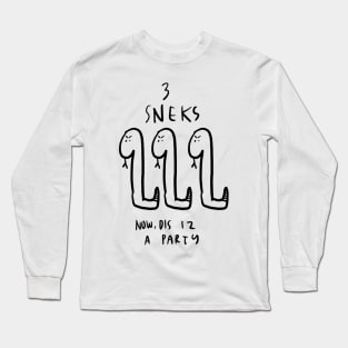 SNEK 3 Long Sleeve T-Shirt